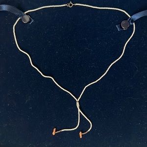 Dainty beaded necklace